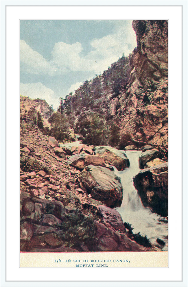 South Boulder Canon, Moffat Line