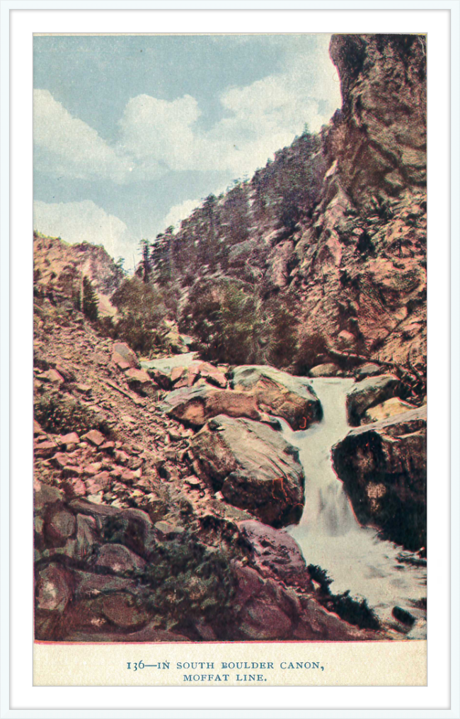 South Boulder Canon, Moffat Line