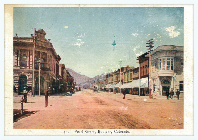 Pearl Street, Boulder, Colorado