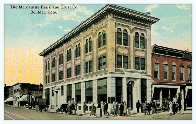 The Mercantile Bank and Trust Co Boulder, Colo