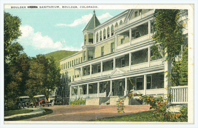 Boulder Sanitarium, Boulder, Colorado