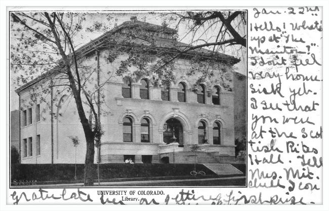 University of Colorado Library