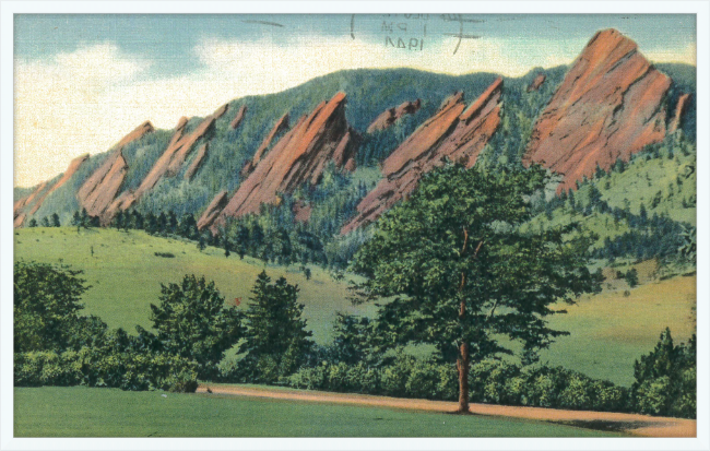 The Flat Irons, Boulder