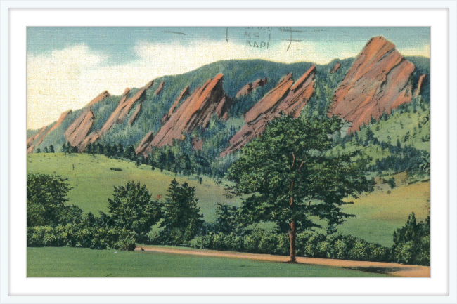 The Flat Irons, Boulder