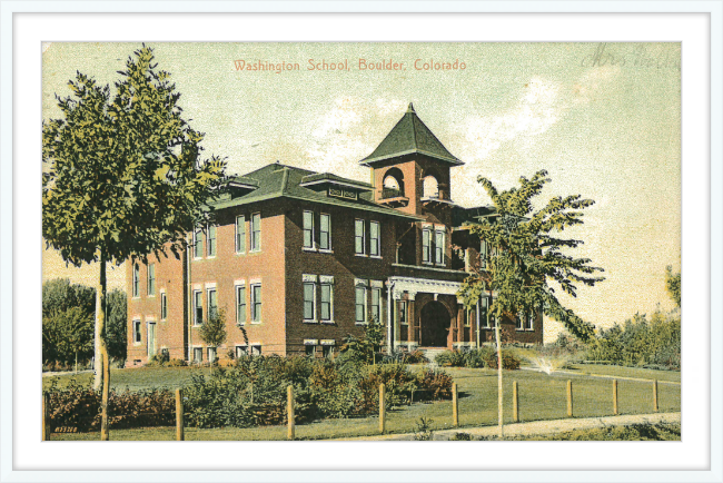 Washington School, Boulder