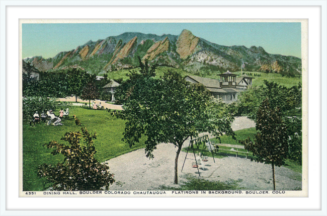 Dining Hall, Boulder Colorado Chautauqua