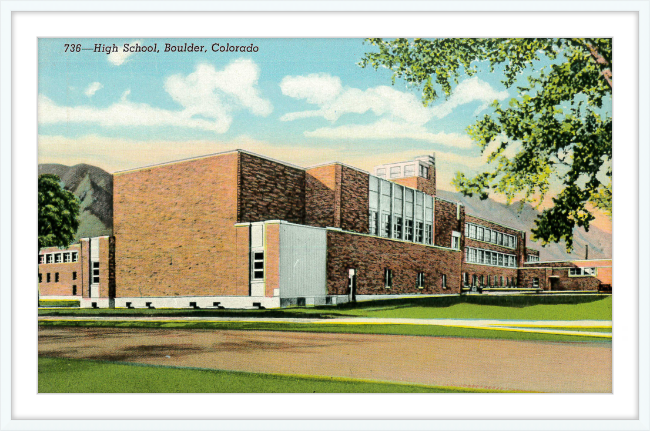 High School, Boulder, Colorado