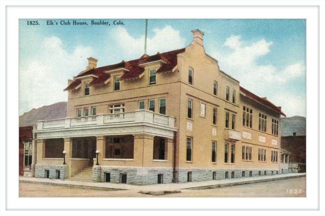 Elk's Club House, Boulder, Colo.