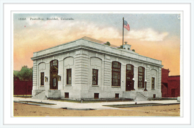 Postoffice, Boulder, Colorado