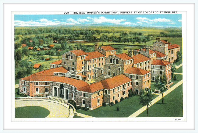 The New Women's Dormitory, University of Colorado at Boulder