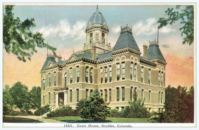 Court House, Boulder, Colorado