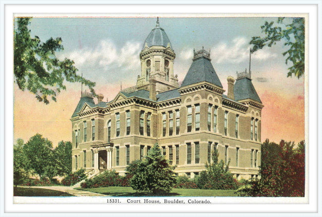 Court House, Boulder, Colorado