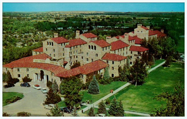Sewell Residence Hall CU Boulder