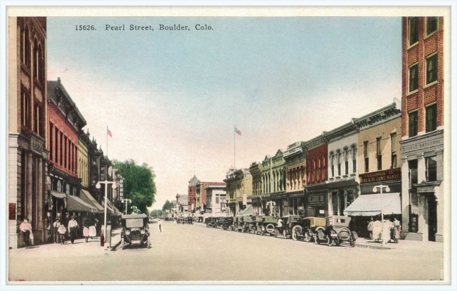 Pearl Street Boulder, Colo.