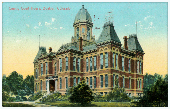 County Court House, Boulder, Colorado