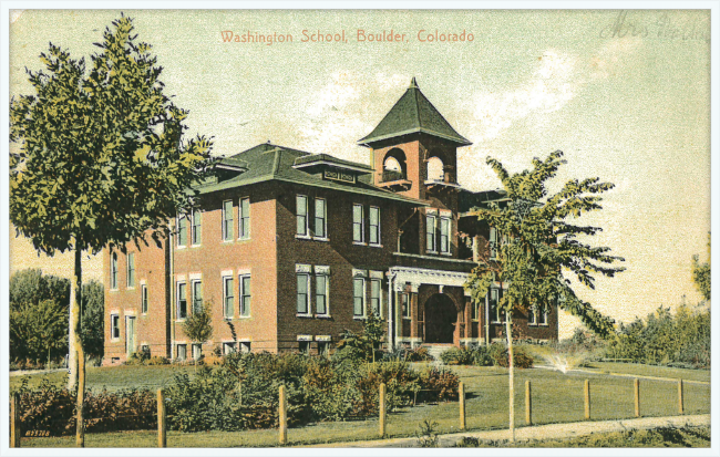 Washington School, Boulder