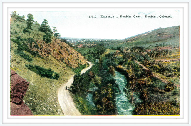 Entrance to Boulder Canon