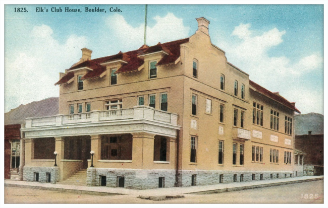 Elk's Club House, Boulder, Colo.