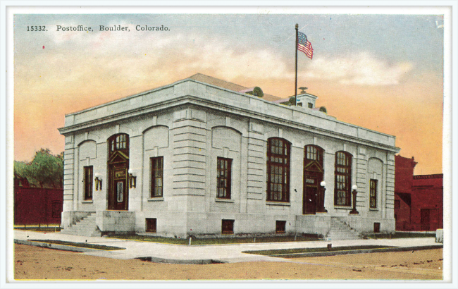 Postoffice, Boulder, Colorado