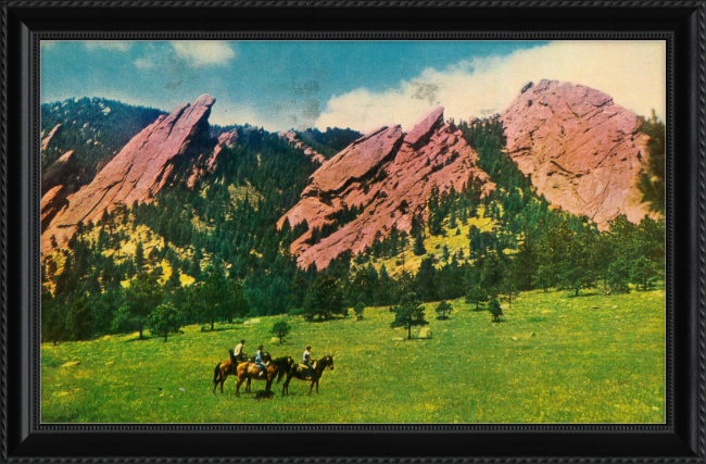 Flatiron rocks near Boulder