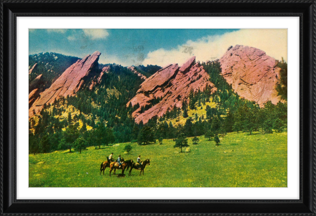 Flatiron rocks near Boulder