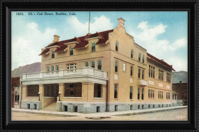 Elk's Club House, Boulder, Colo.