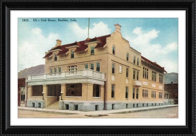 Elk's Club House, Boulder, Colo.