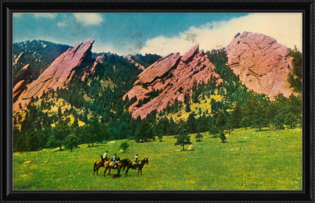 Flatiron rocks near Boulder