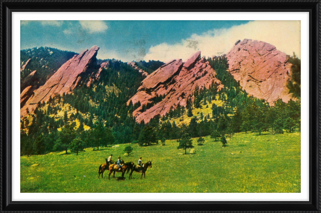 Flatiron rocks near Boulder