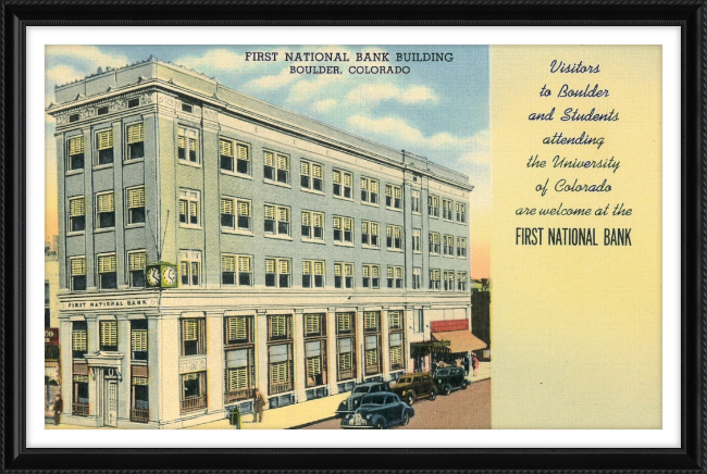 First National Bank Building Boulder, Colorado