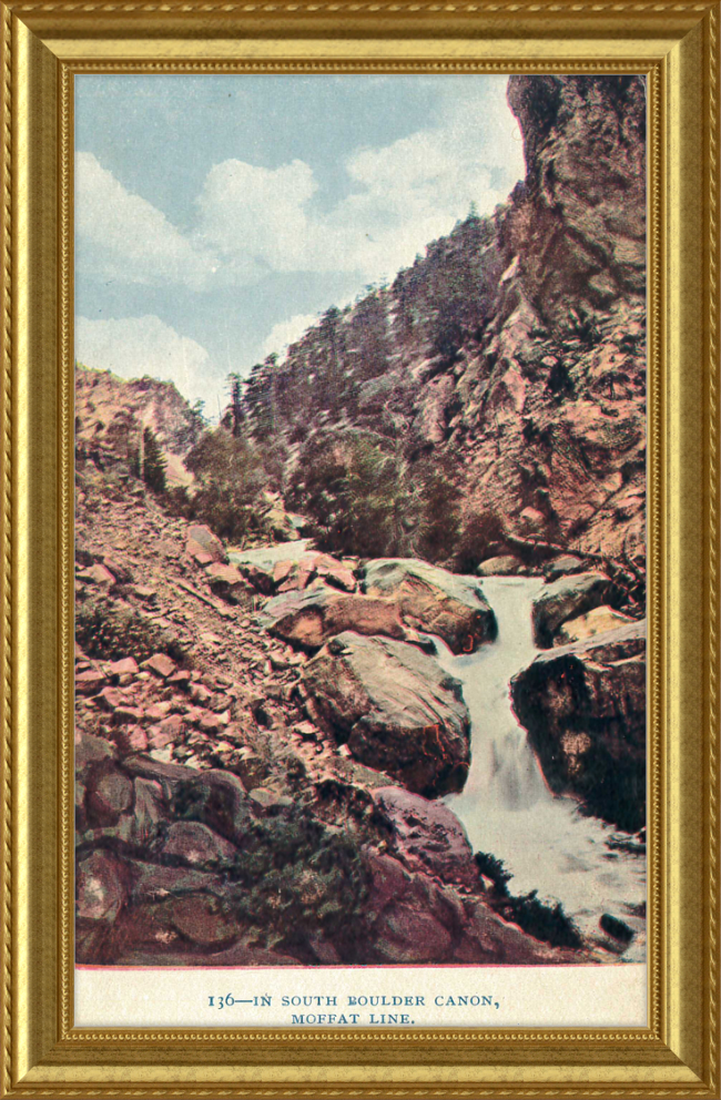 South Boulder Canon, Moffat Line
