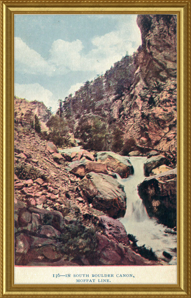 South Boulder Canon, Moffat Line