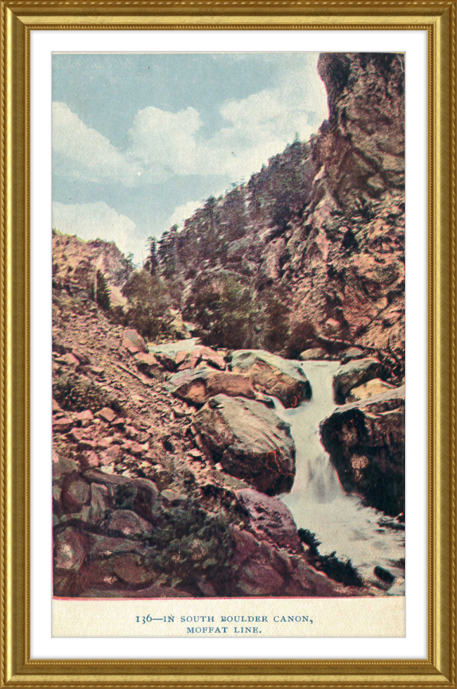 South Boulder Canon, Moffat Line