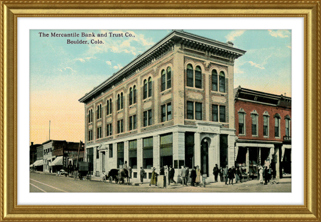 The Mercantile Bank and Trust Co Boulder, Colo