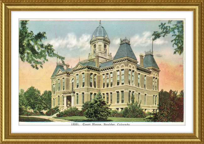 Court House, Boulder, Colorado