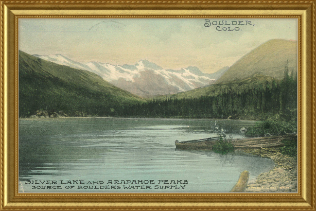 Silver Lake and Arapahoe Peaks Source of Boulder's Water Supply