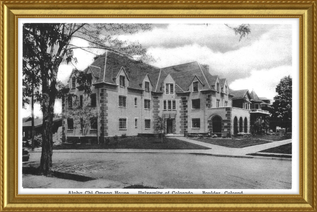 Alpha Chi Omega House, Boulder