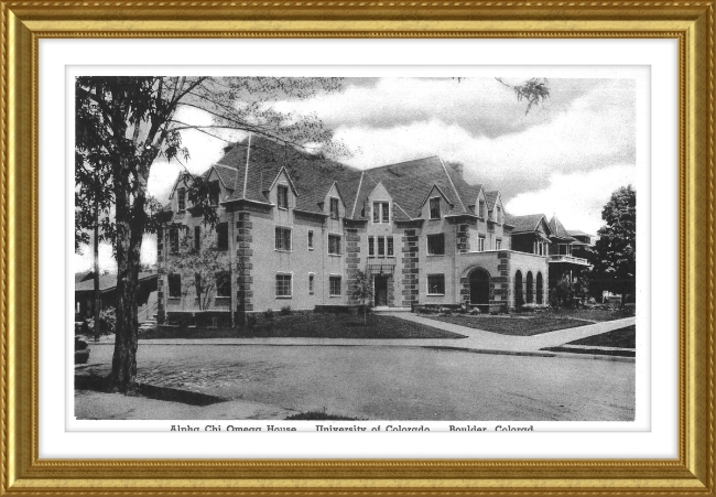 Alpha Chi Omega House, Boulder