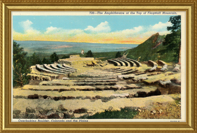 The Amphitheatre at the Top of Flagstaff Mountain