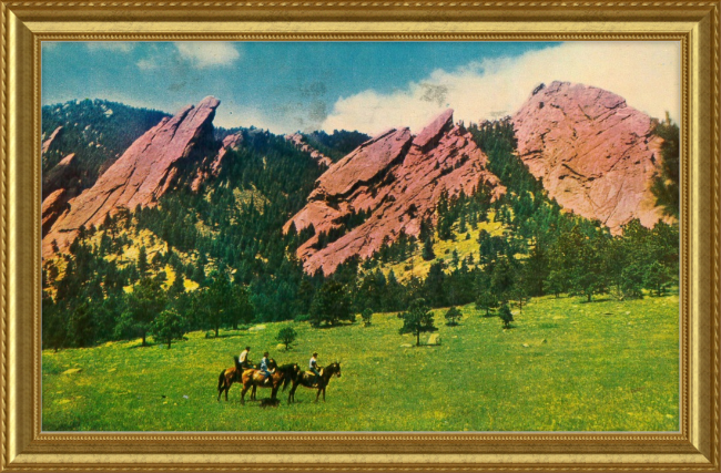 Flatiron rocks near Boulder