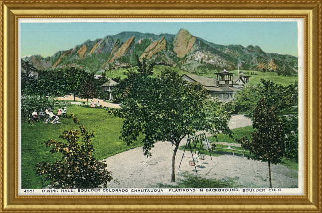 Dining Hall, Boulder Colorado Chautauqua