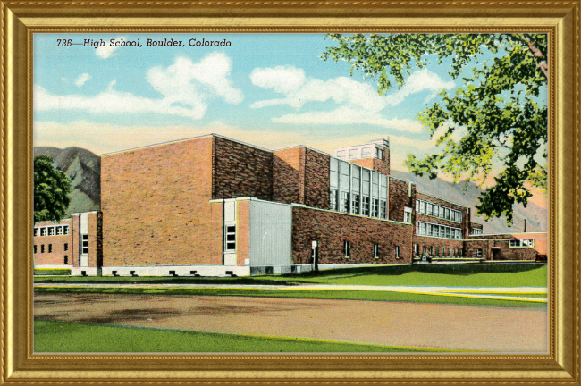 High School, Boulder, Colorado