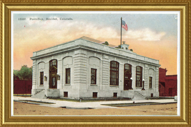 Postoffice, Boulder, Colorado