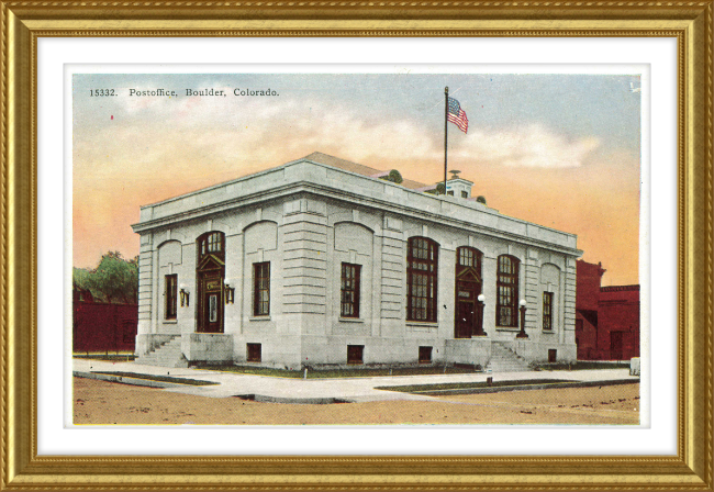 Postoffice, Boulder, Colorado