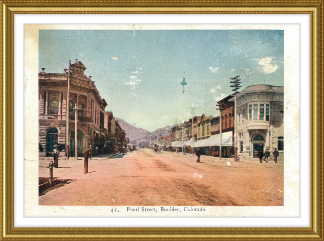 Pearl Street, Boulder, Colorado