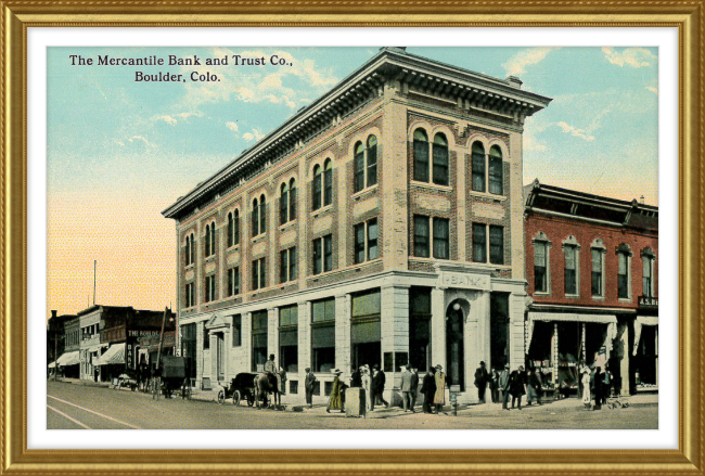 The Mercantile Bank and Trust Co Boulder, Colo