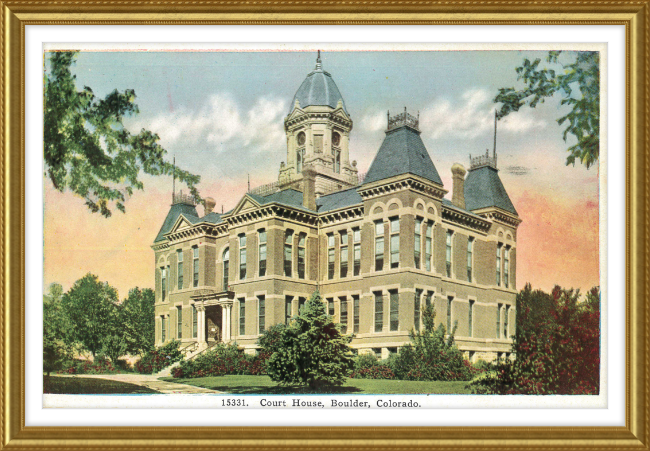 Court House, Boulder, Colorado