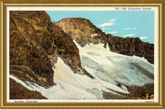 The Arapahoe Glacier, Boulder, Colorado
