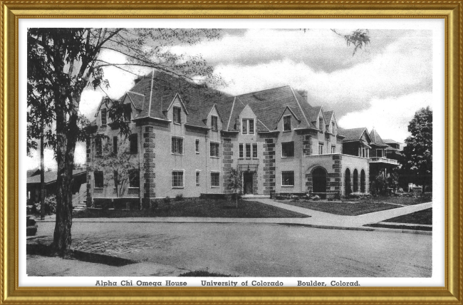 Alpha Chi Omega House, Boulder