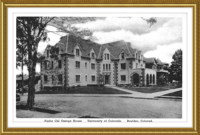 Alpha Chi Omega House, Boulder